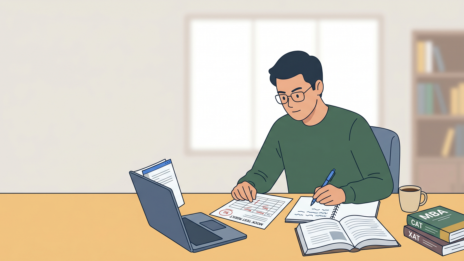 Overcoming Low Mock Scores in Your MBA Entrance Test Series: hero image