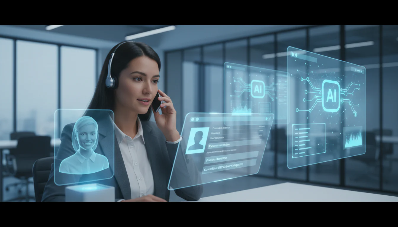 Warm transfer from AI agent to sales representative