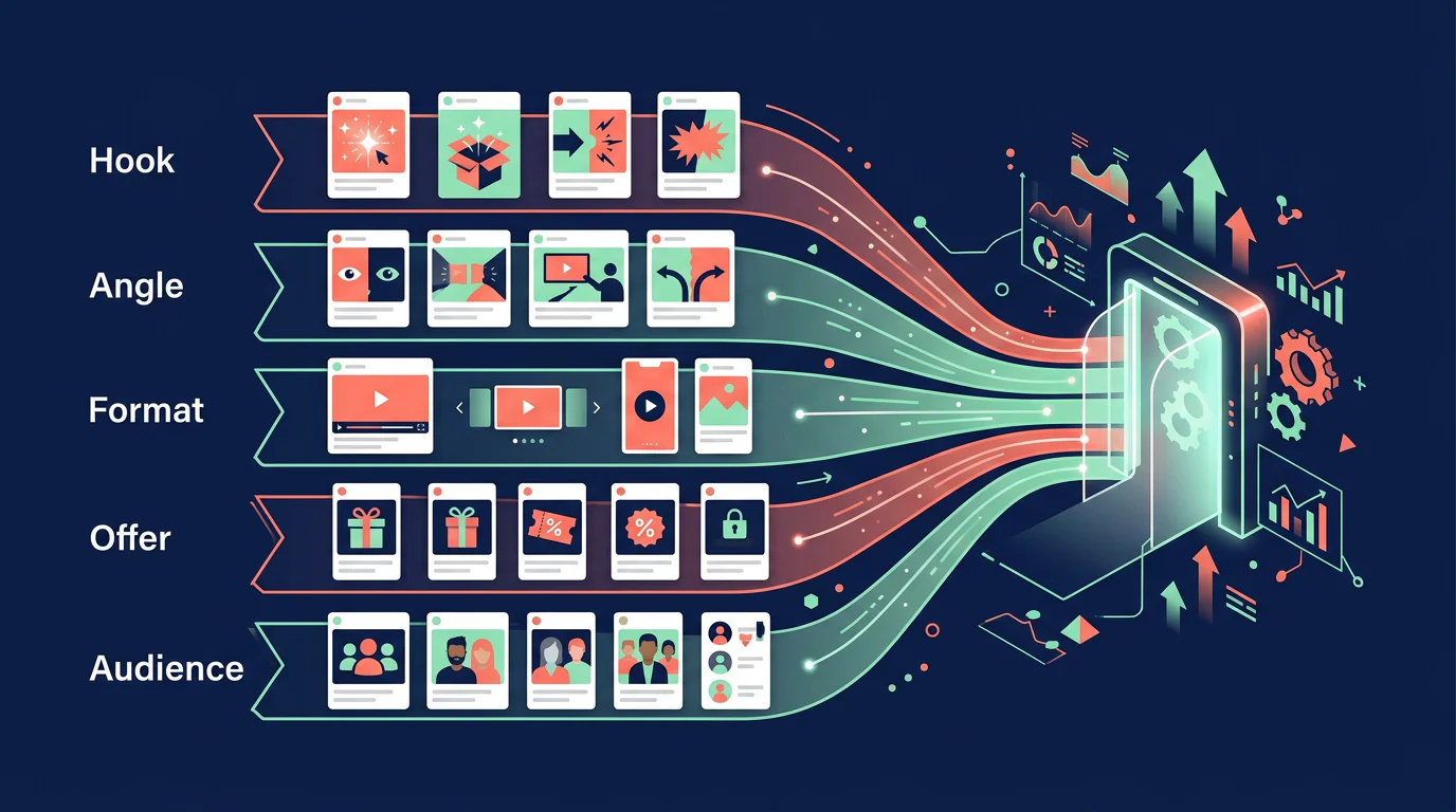 Creative test taxonomy for paid social teams