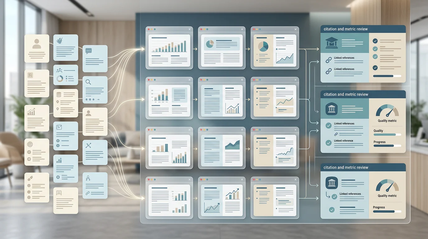 AI answer audit workflow