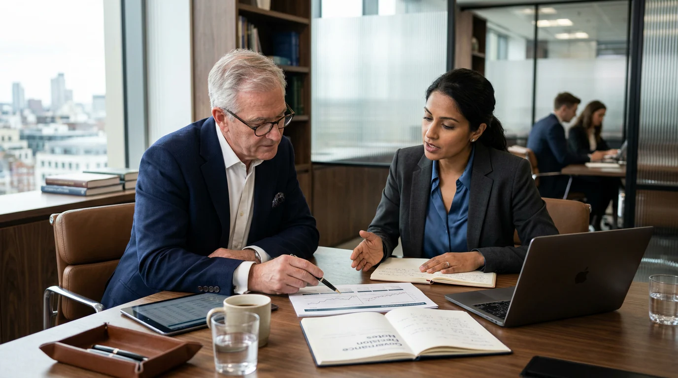 Portfolio governance mentoring session