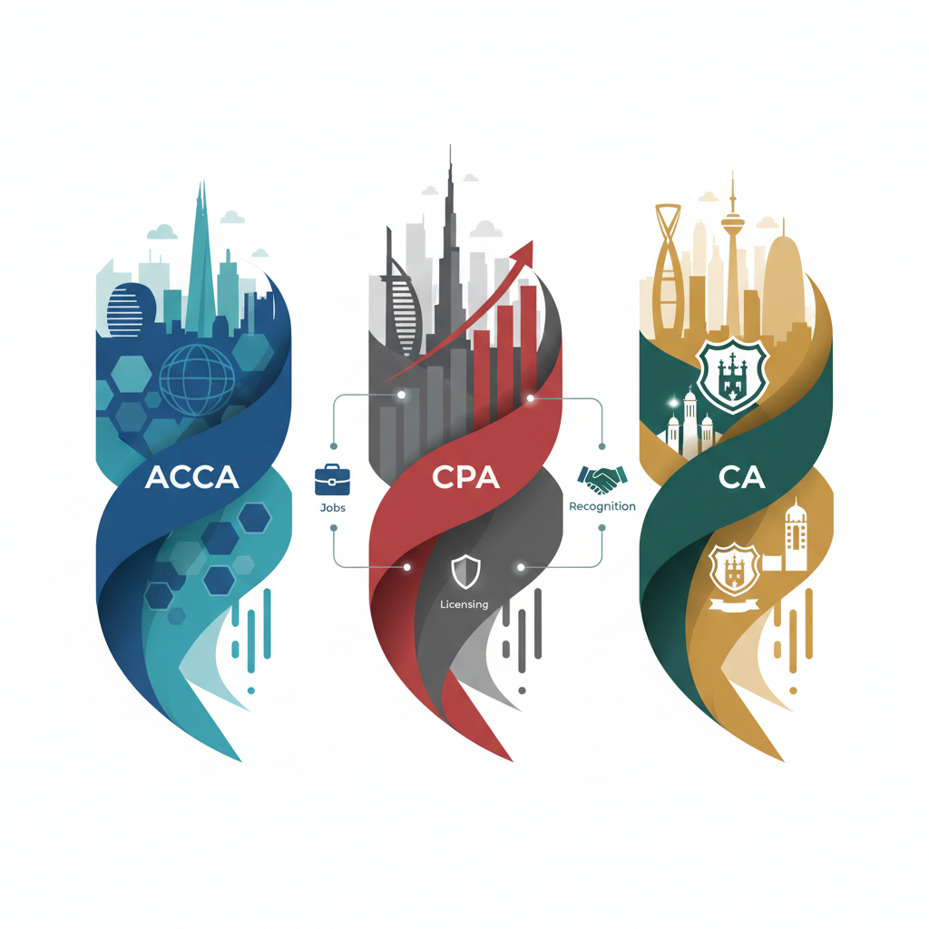 ACCA vs CPA vs CA for Middle East and UK Careers: Which Qualification Should You Choose?