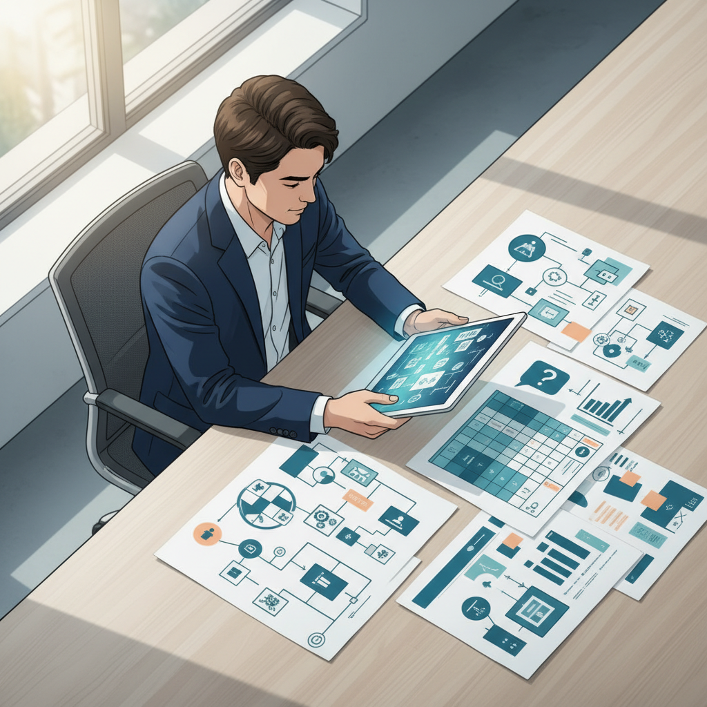 Detailed software evaluation matrix for agency operations