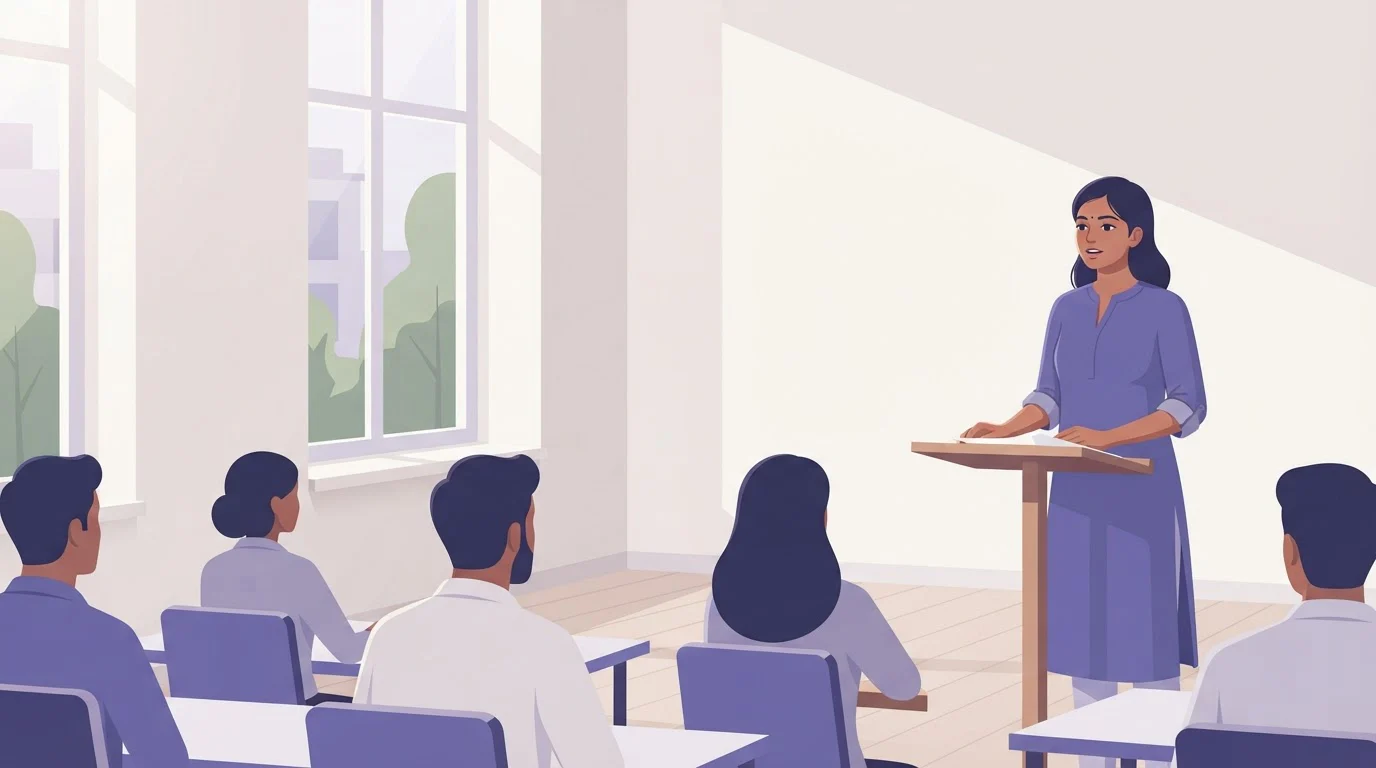 Overcome Fear of Public Speaking: A Ladder and Script