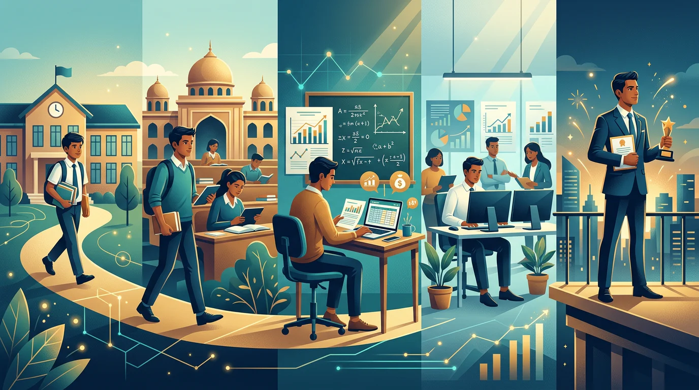 Class 12 to CMA certification journey