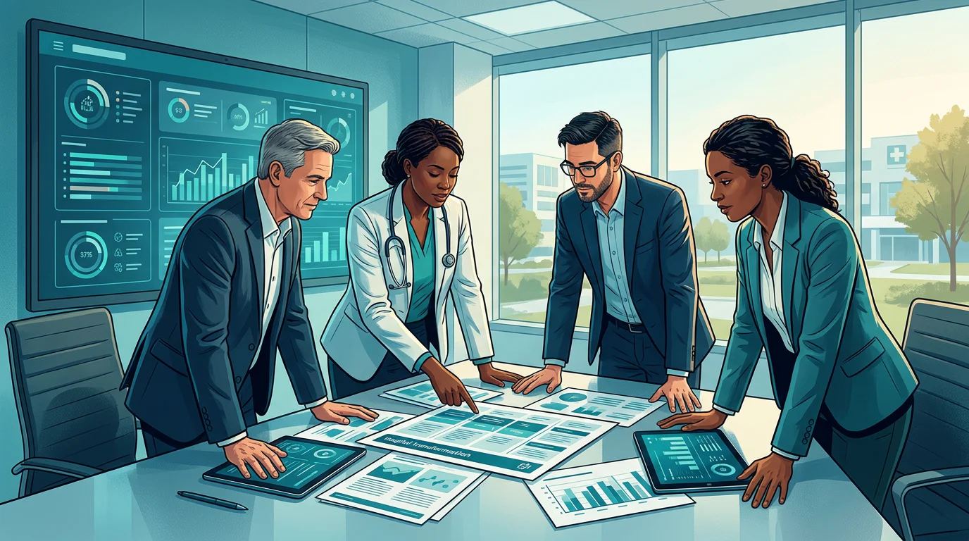 Healthcare portfolio governance meeting