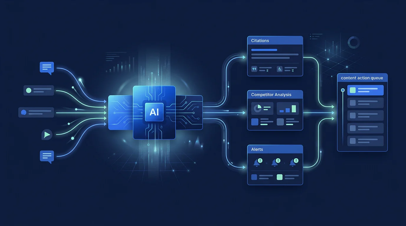 Repeatable AI-answer monitoring workflow