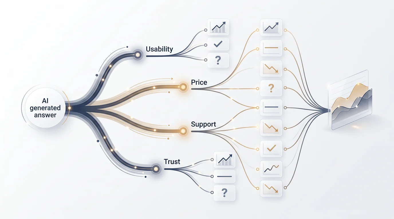 Response-to-score evidence chain