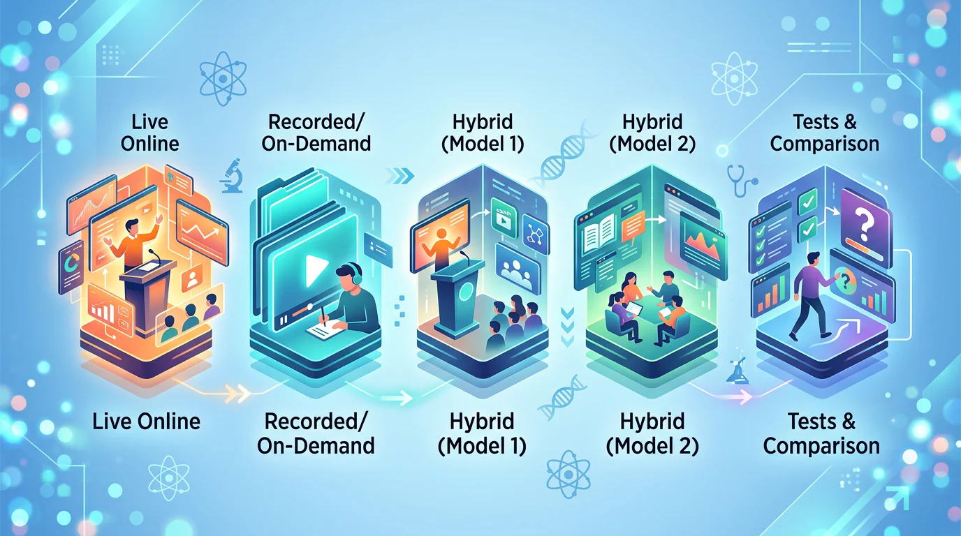 Live, Recorded, or Hybrid? Five Online NEET Courses for 2026