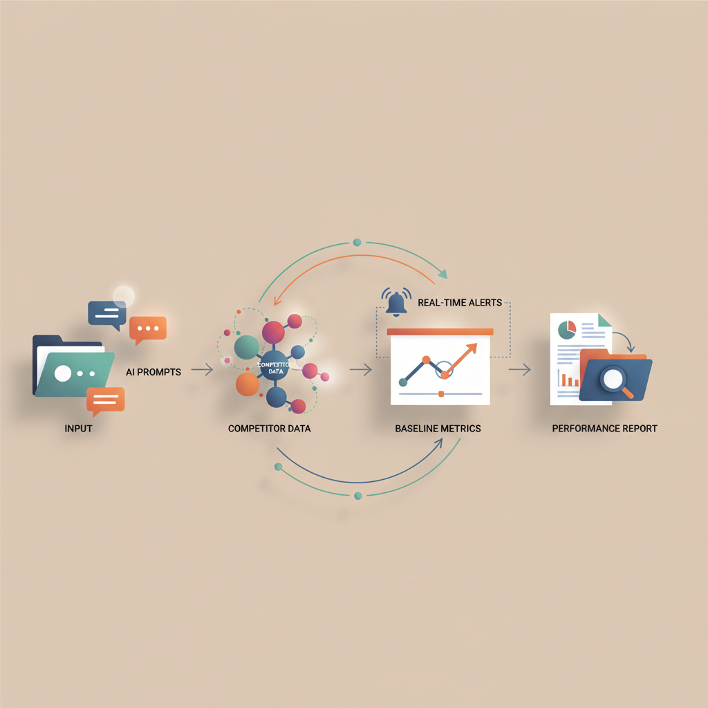 Agency onboarding workflow for AI visibility reporting