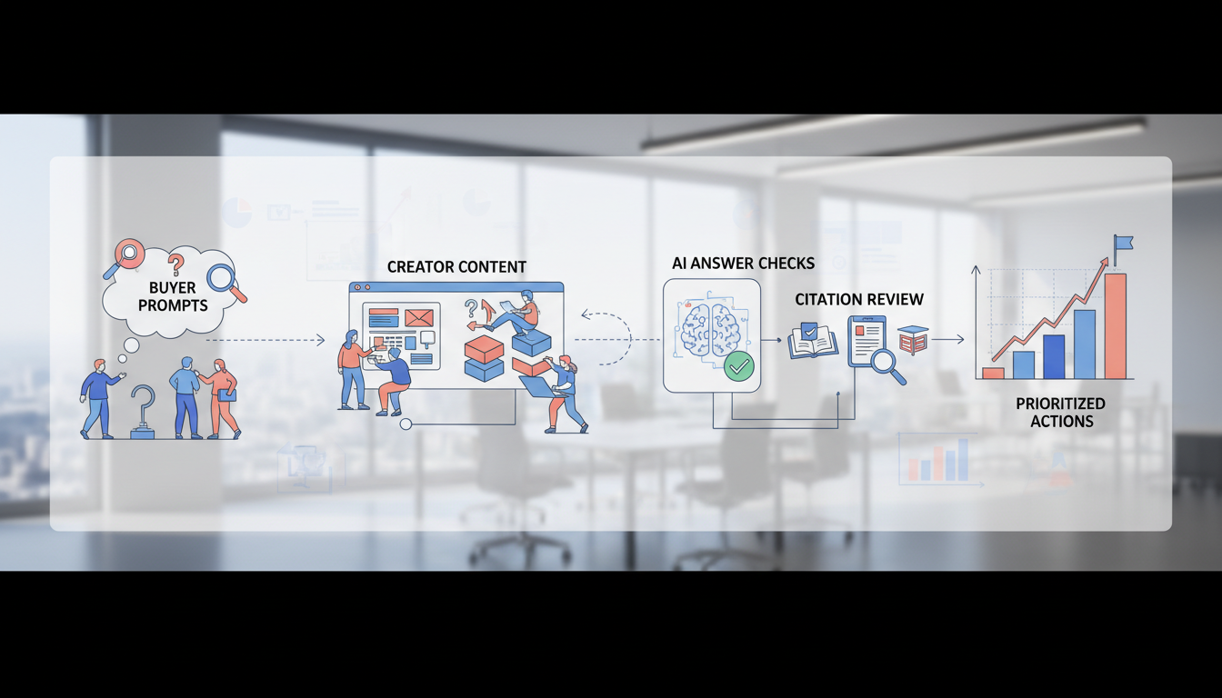 Creators Build GEO Strategies to Get Discovered by Brands and Agencies in AI Search: Creator AI Visibility