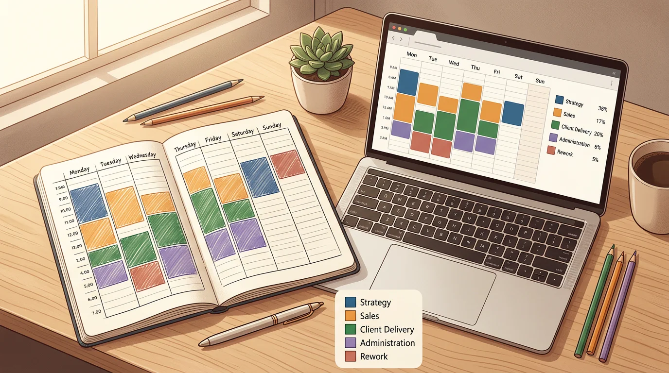 Consultant time audit categories
