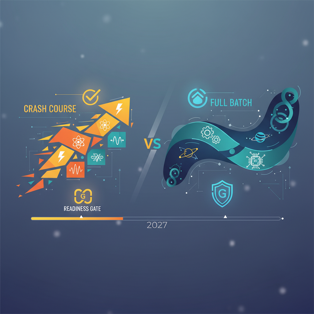 MHT CET Crash Course vs Full Batch: Chapter-by-Chapter Physics