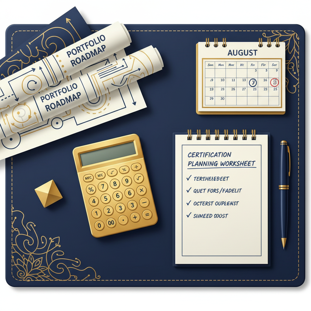 Certification budget and break-even planning