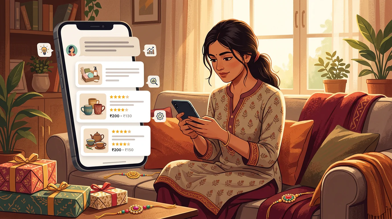 Rakhi Gift Discovery Makes AI Visibility a Retail Deadline