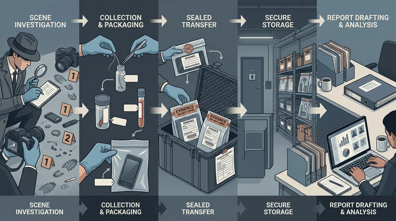 Evidence documentation workflow