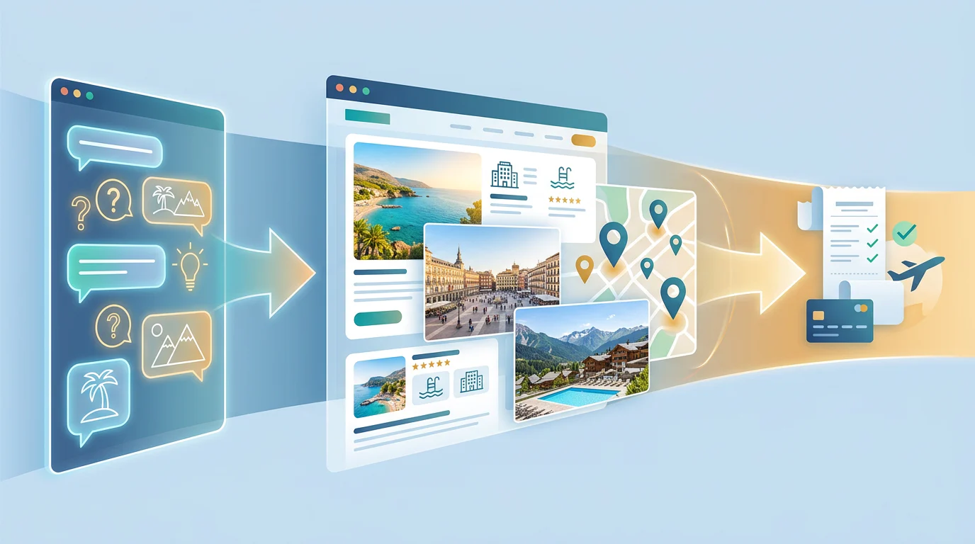 AI summaries shape the early travel funnel