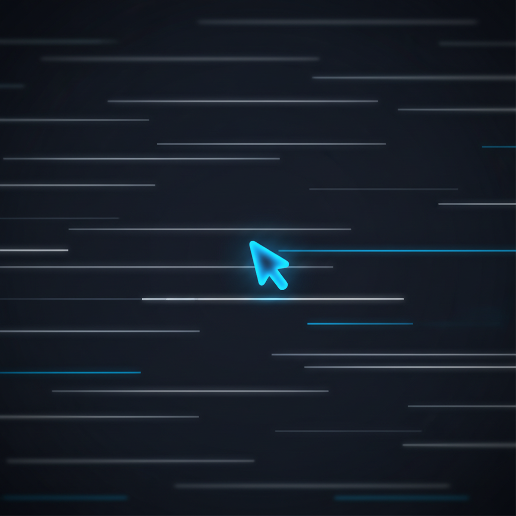 An abstract visualization of a structured digital audit checklist with glowing data rows and clean geometric patterns.