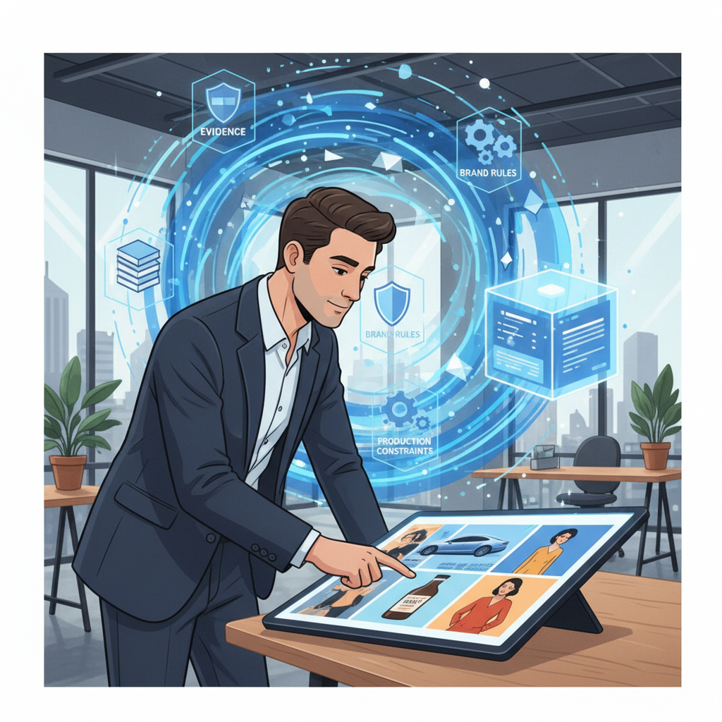 AI-assisted creative portfolio planning