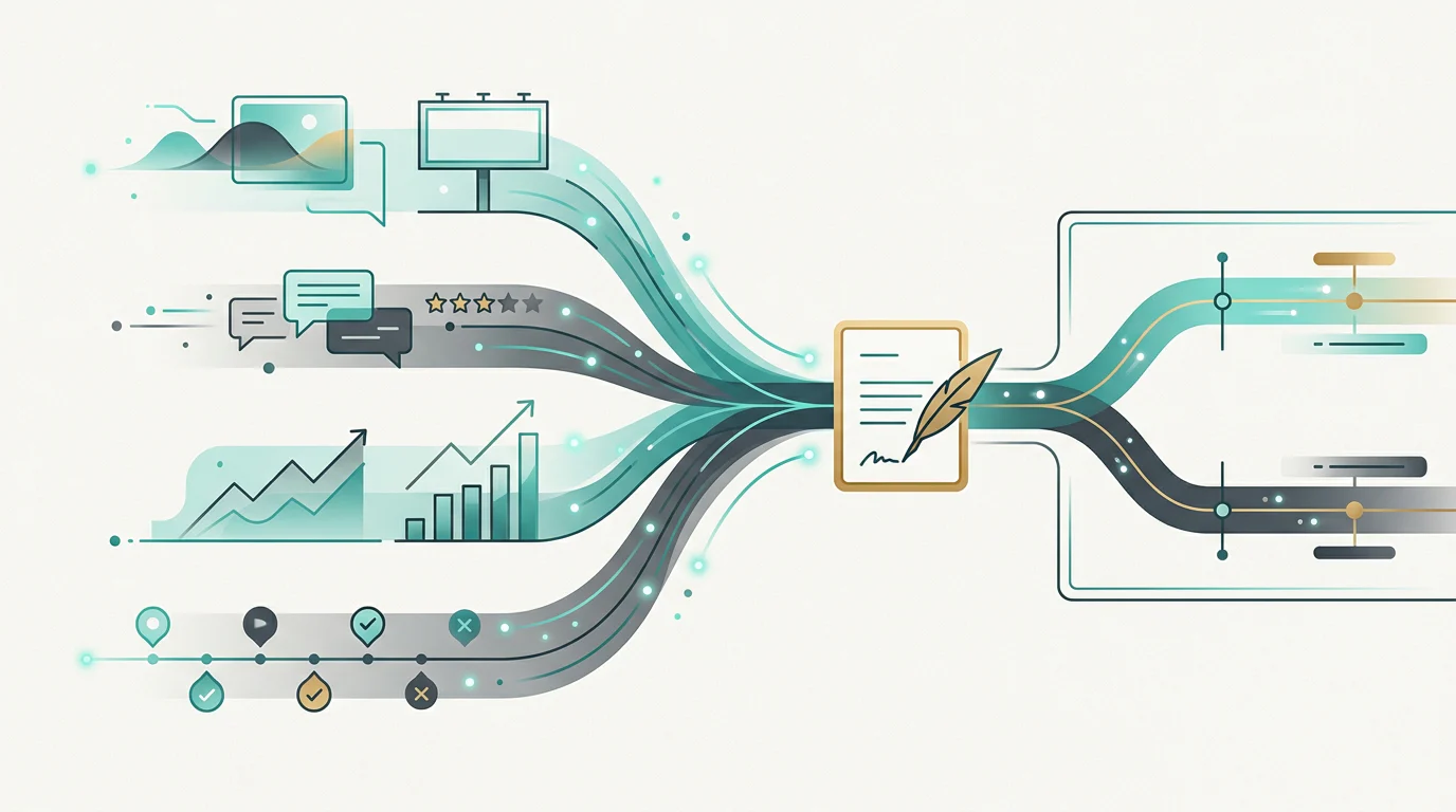 Evidence-led paid social testing workflow