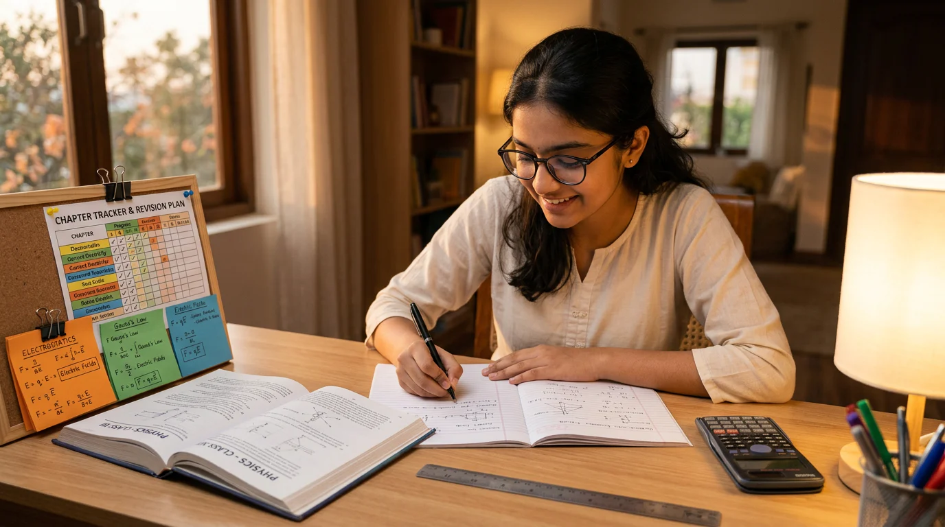 Maharashtra HSC Physics Syllabus and Revision Tracker 2026-27