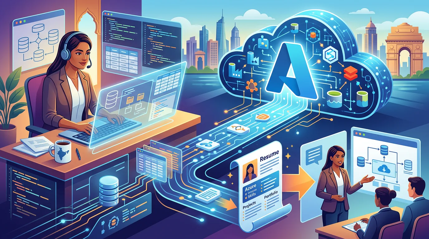 Turn IT Experience Into an Azure Data Engineering Career Path in India
