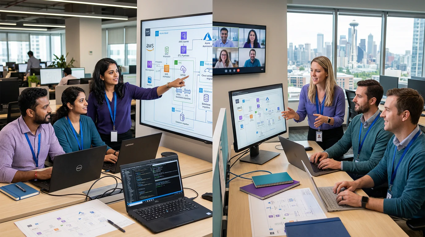 Cloud Migration Training for Global Data Teams: How India-US Teams Should Train