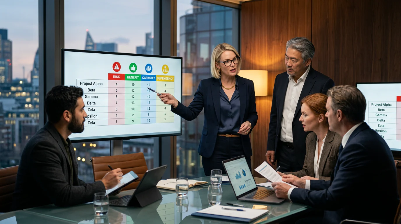 Weighted portfolio scoring workshop