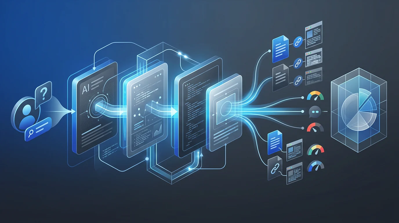 Audit trail from buyer prompt to cited AI answer