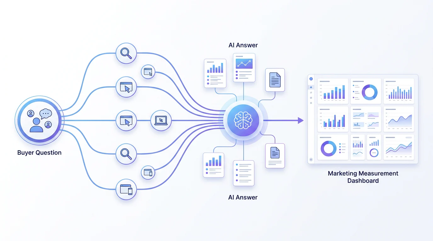 AI search measurement workflow