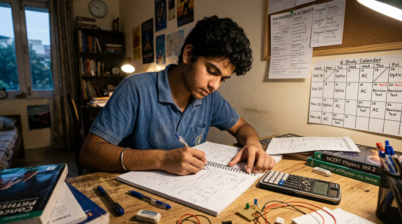 How to Rescue HSC Physics in Six Weeks: A Maharashtra HSC Physics Six-Week Study Plan
