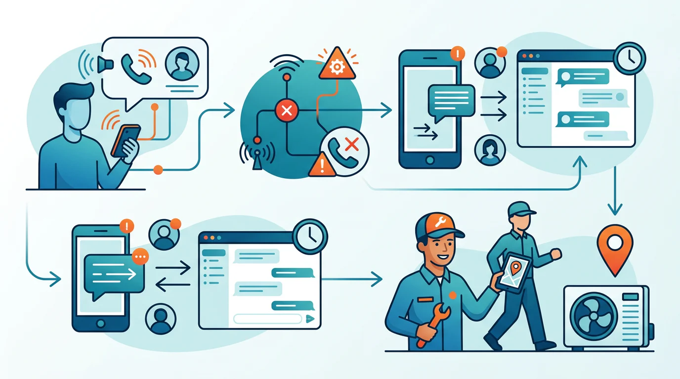 Set up HVAC Missed-Call Automation Without Code