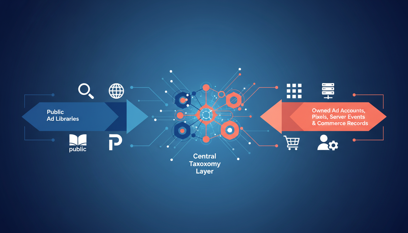 Public and private paid social data streams