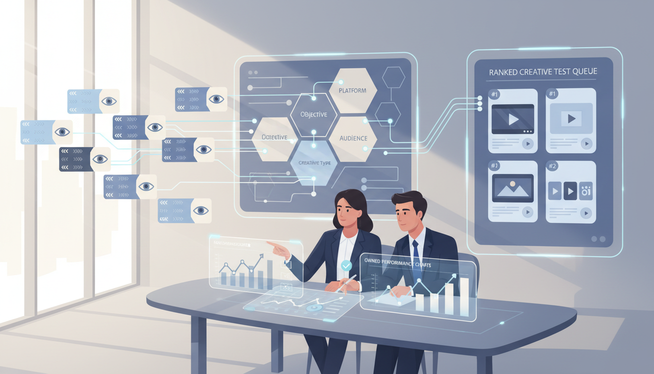 Weekly paid social intelligence workflow