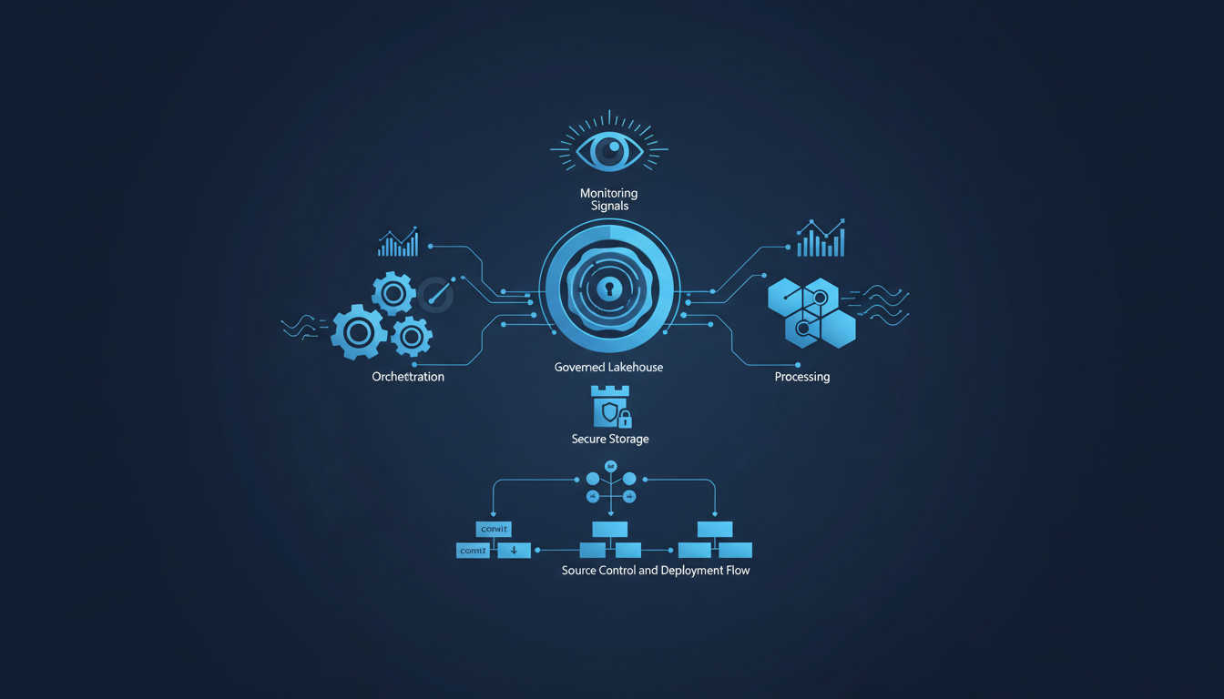 Governed Azure lakehouse architecture