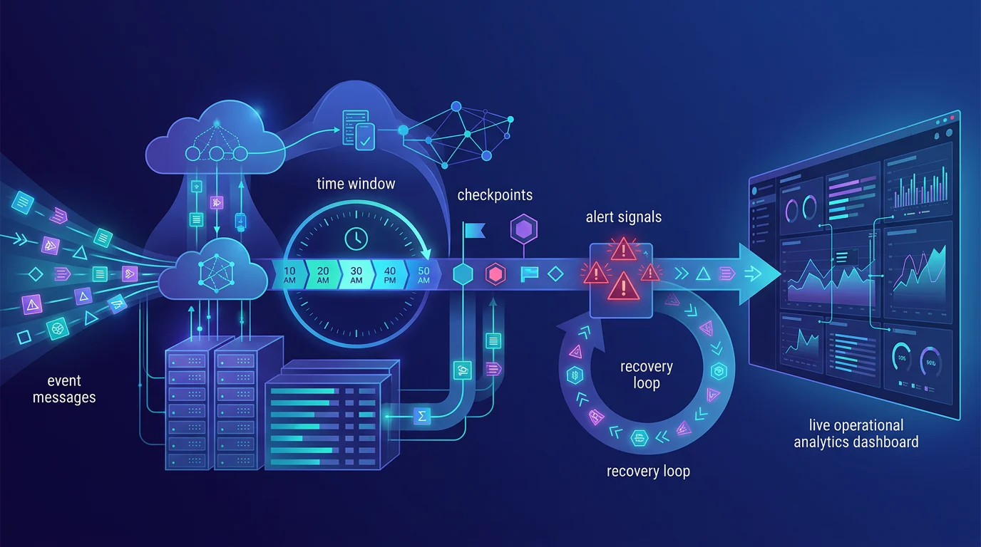Real-time streaming observability workflow