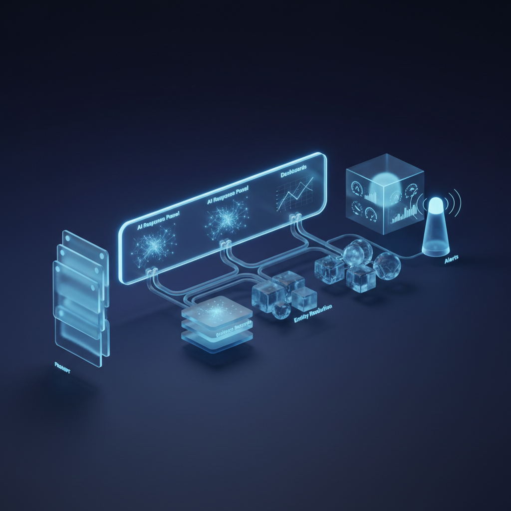 AI answer observation data pipeline