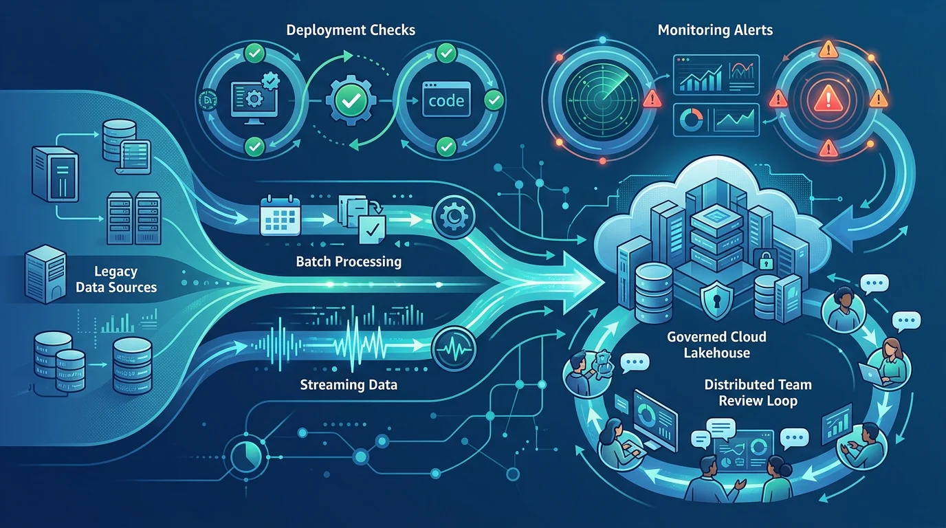 Cloud migration capstone workflow