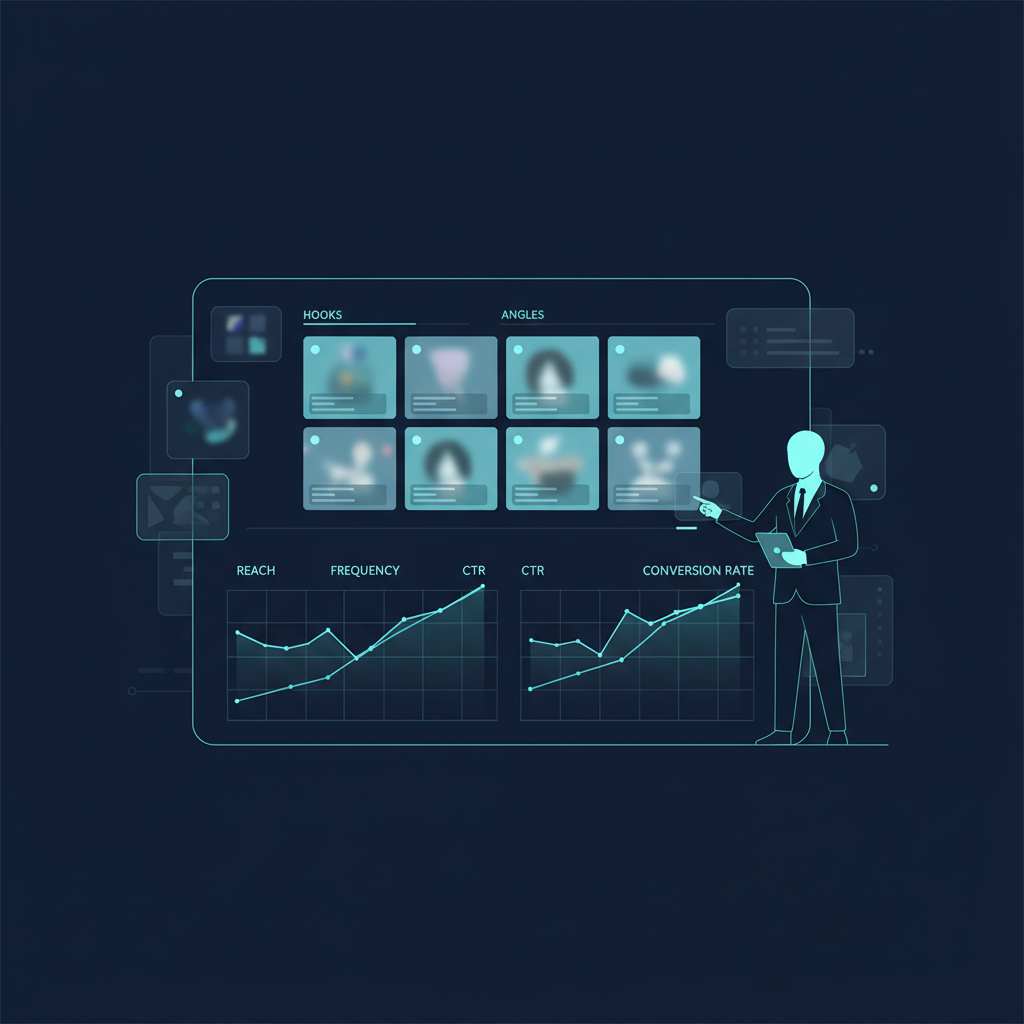 Ad metric diagnostic dashboard