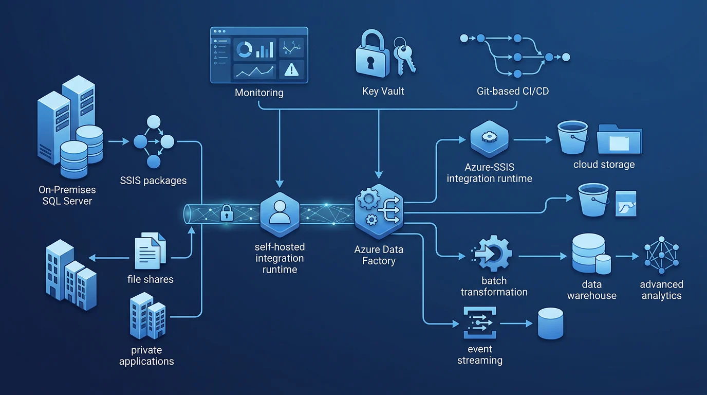 Hybrid legacy ETL modernization architecture