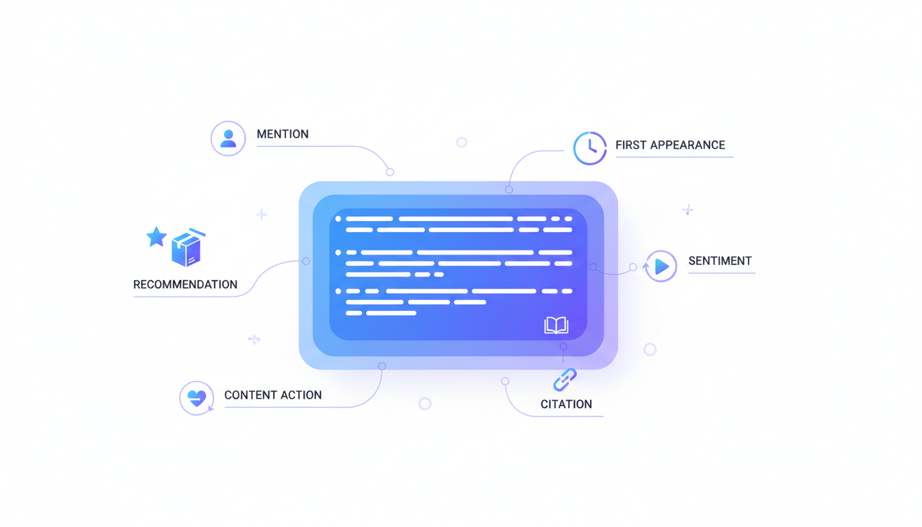 Annotated AI answer evidence record