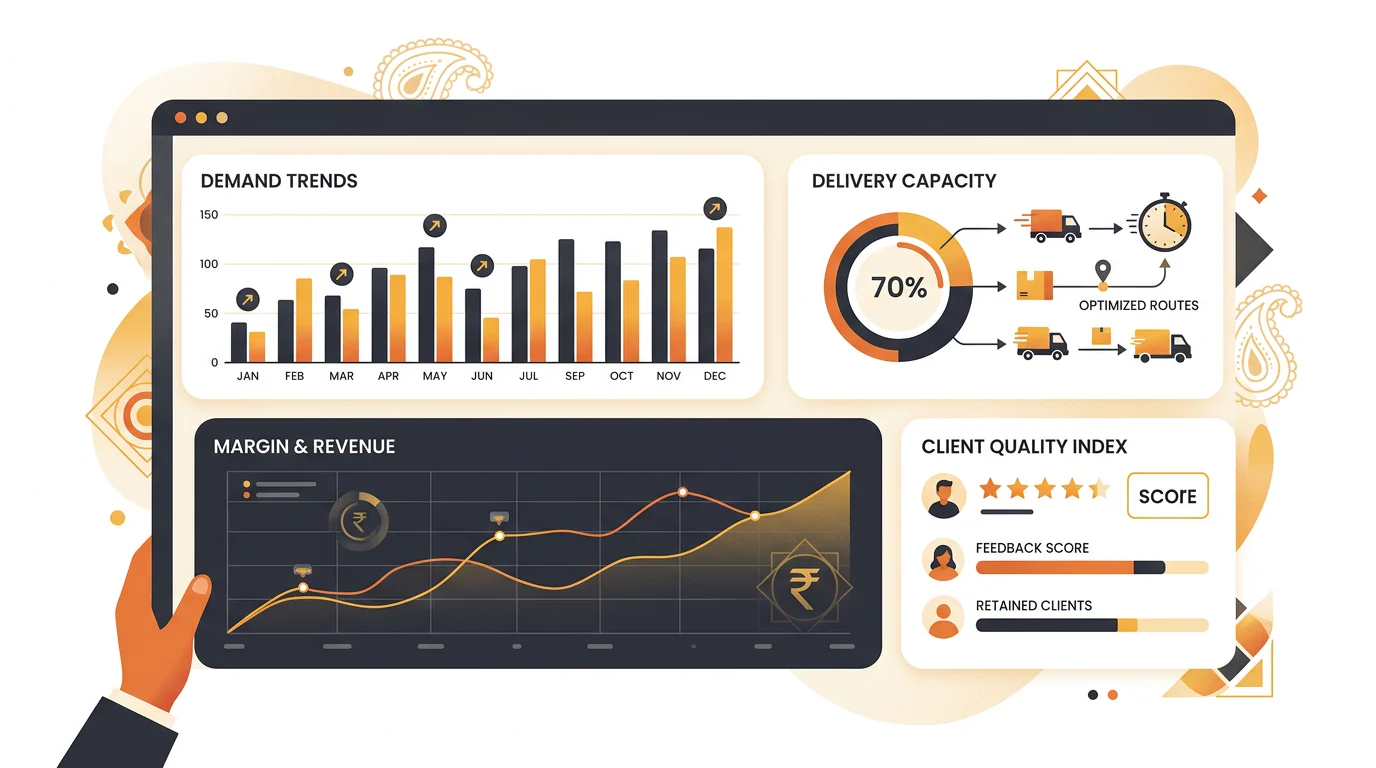 Founder capacity dashboard sketch