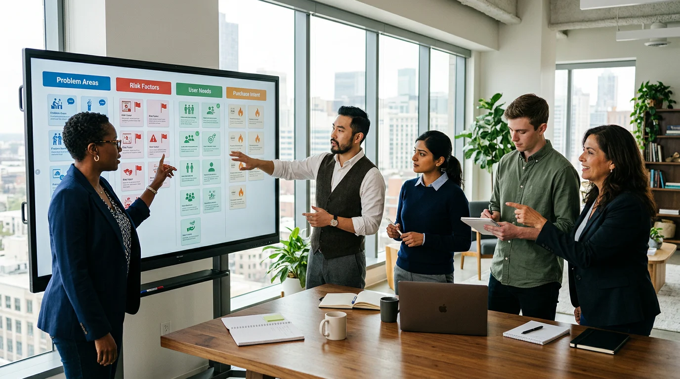 B2B team validating prompt clusters