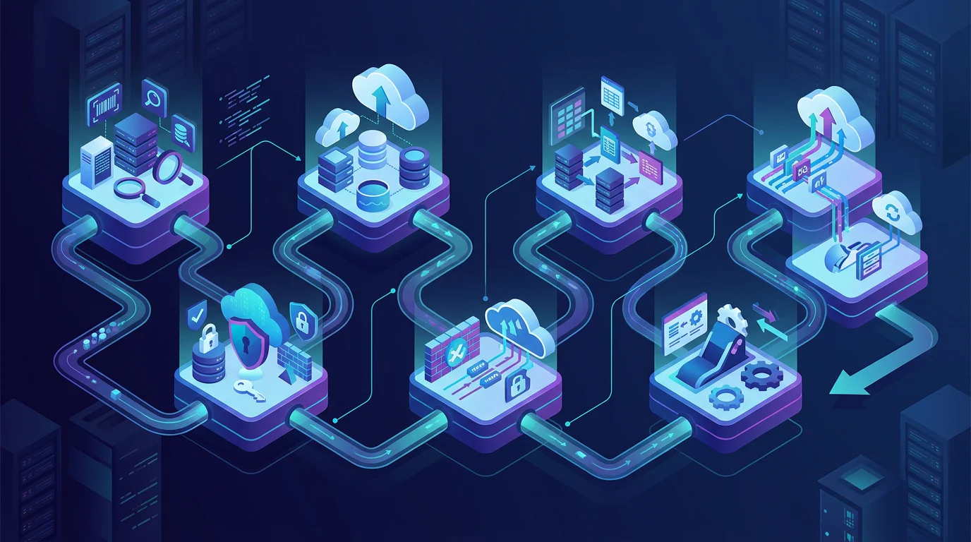 Seven-stage Hadoop cloud migration workflow