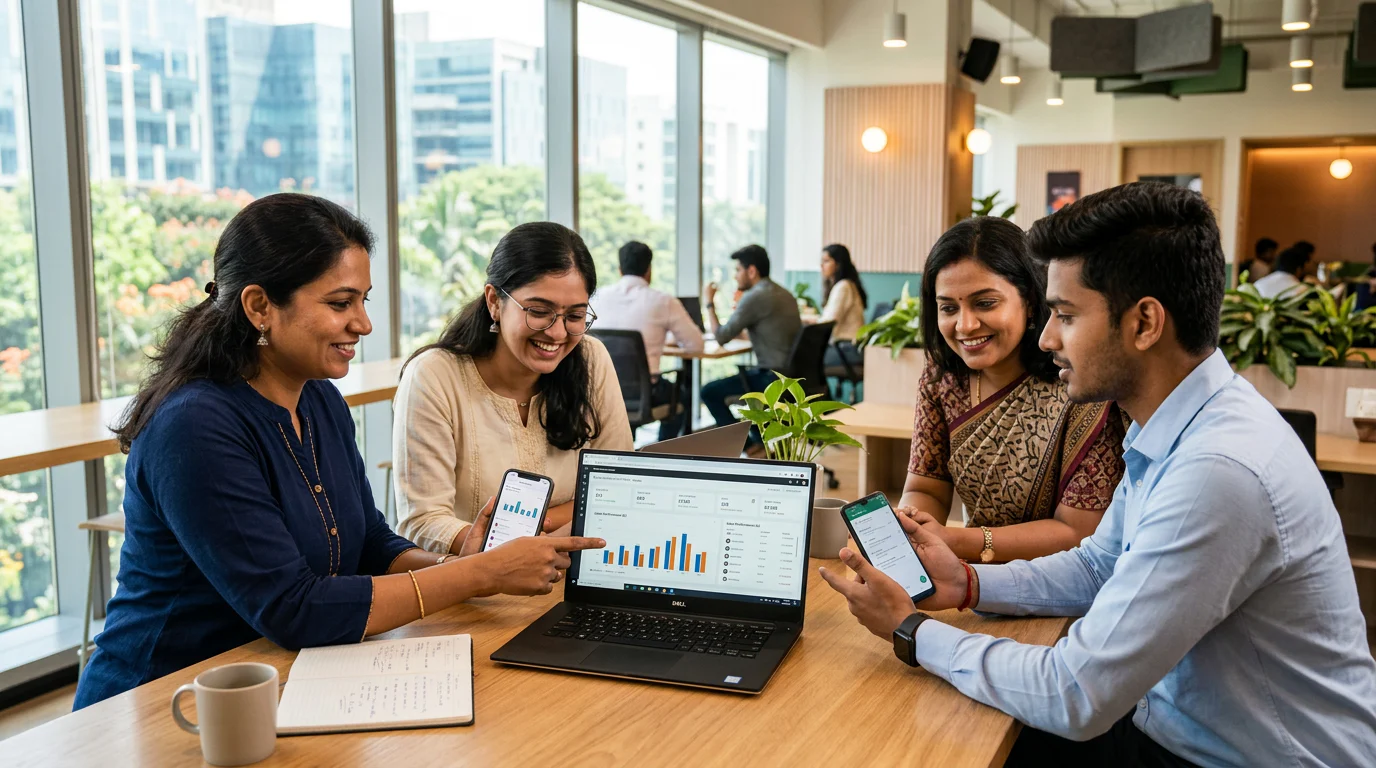 Sales team validating CRM phone integration records