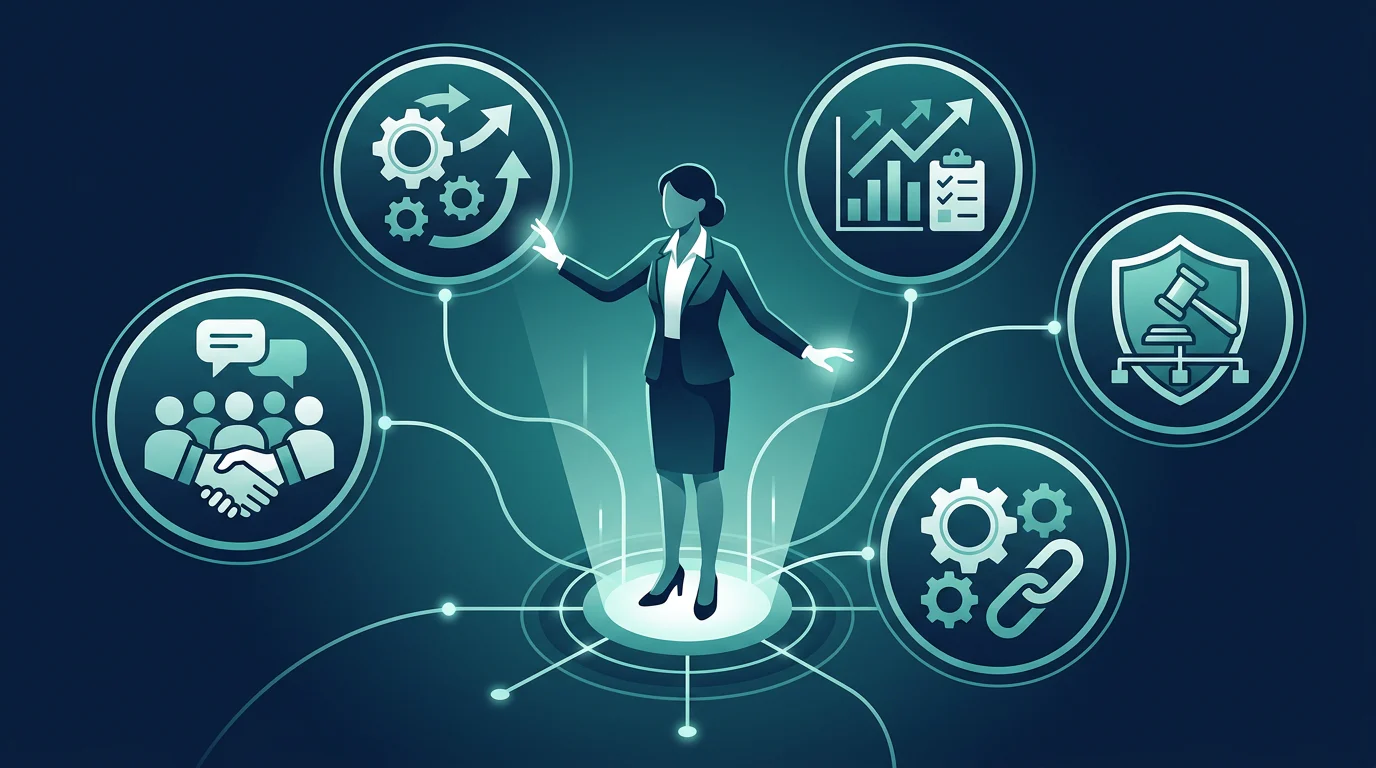 Program leader connecting strategy benefits governance and project dependencies