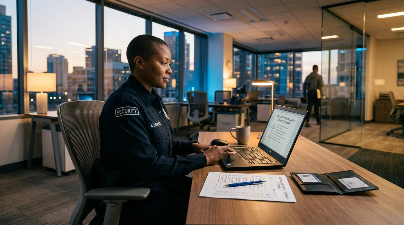 Which Online Guard Training Meets State Rules?