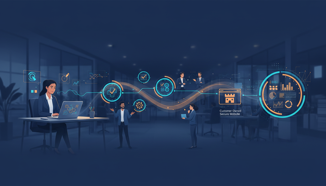 Managed content approval workflow