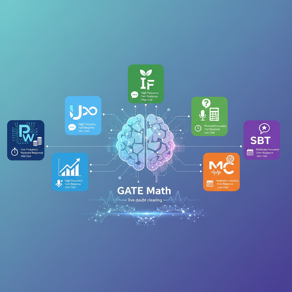 GATE Math Coaching With Live Doubt Clearing Compared