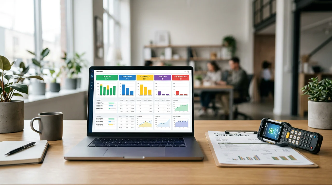 Sales availability comparison dashboard